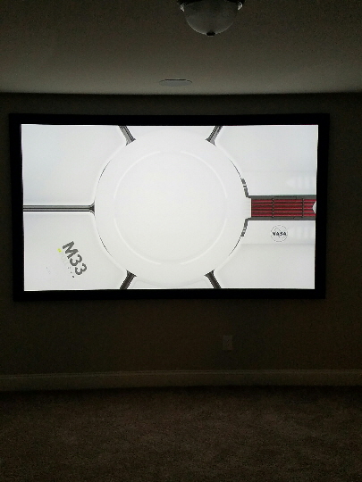 110" Theater Screen