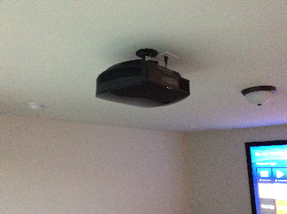 We can install your new home theater system today including this nice Sony projector.