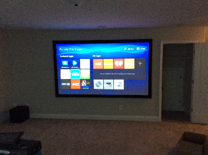 We can install your new home theater system today including this nice Sony screen