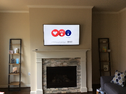 Another one of our nice TV installation jobs!